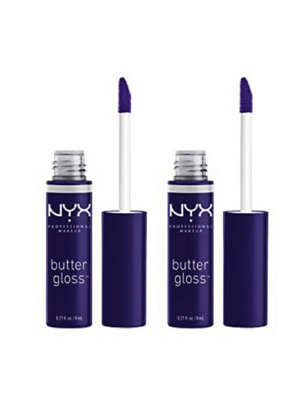 Lot of 2: New NYX Lip Butter Gloss BLG34 Gelato (Sealed, 2-Pack)